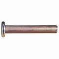 Midwest Fastener Solid Rivet, Flat Head, 3/16 in Dia., 1-1/4 in L, Steel Body, 12 PK 932505
